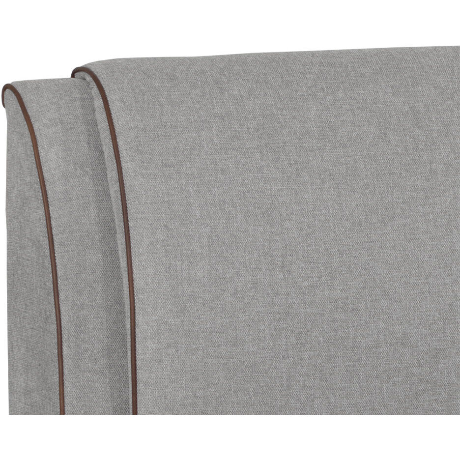 Lowe Belfast Heather Grey Bed, King